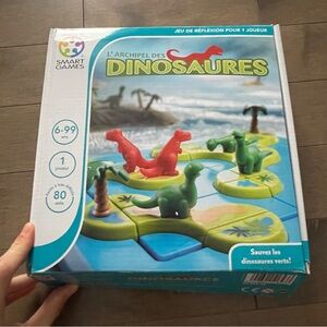 Smart Games Dinosaur Island Puzzle - Green and Red